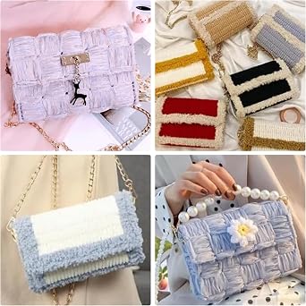 Plastic Bag Canvas Sheets, 3pcs 3 Sizes DIY Plastic Mesh Sheets For Handbag, Embroidery Purse, Yarn, Knit, Crochet, Crafting