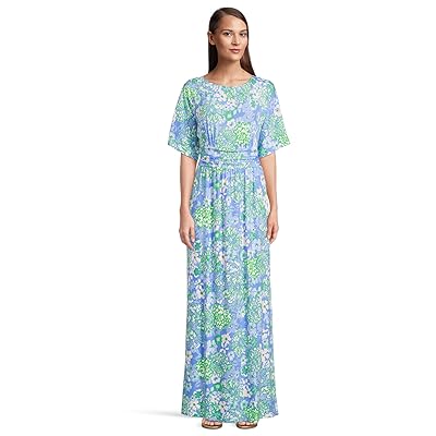 Lilly Pulitzer Parigi Boat Neck Maxi Dress Women