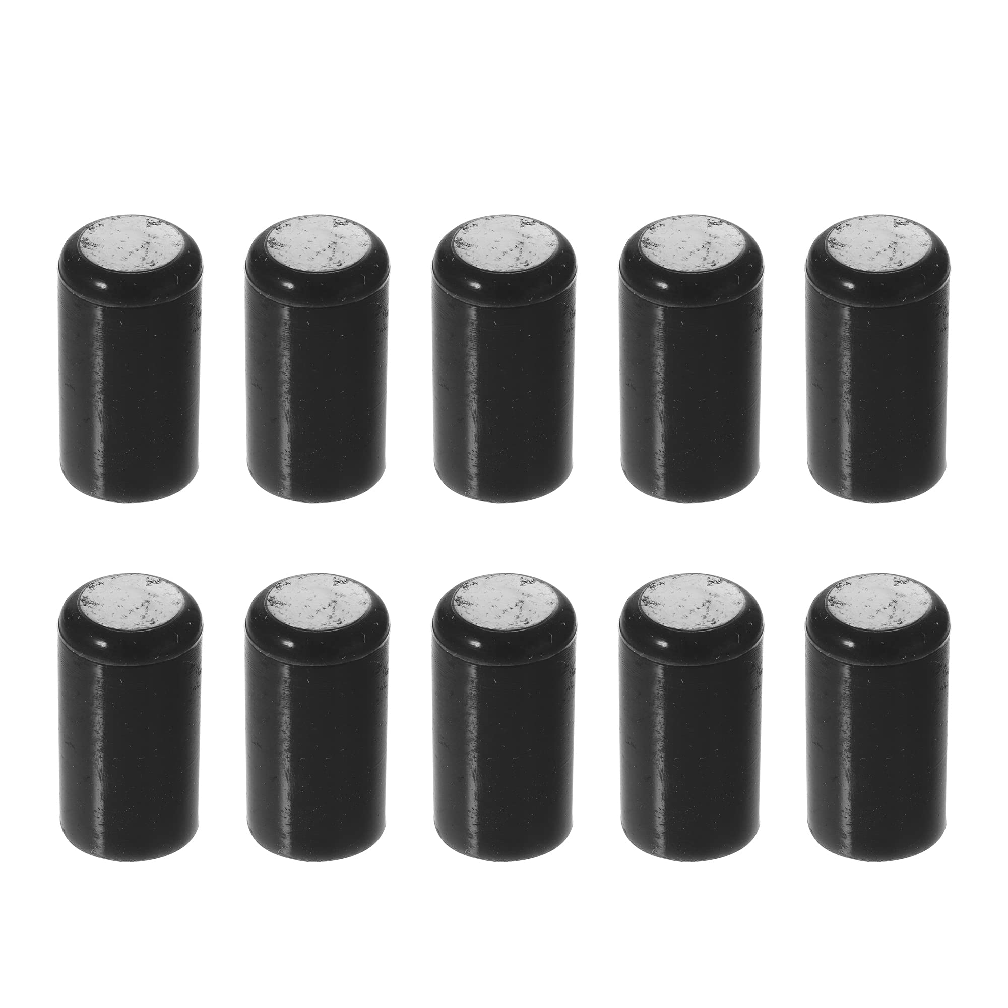 X AUTOHAUX Tapa De Silicona Para Manguera De Vacío 10Uds 10Mm | 10X24Mm, Para Coche, Resistente A Alta Temperatura, Uso En Tuberías, Roscas Y Curado De Pintura