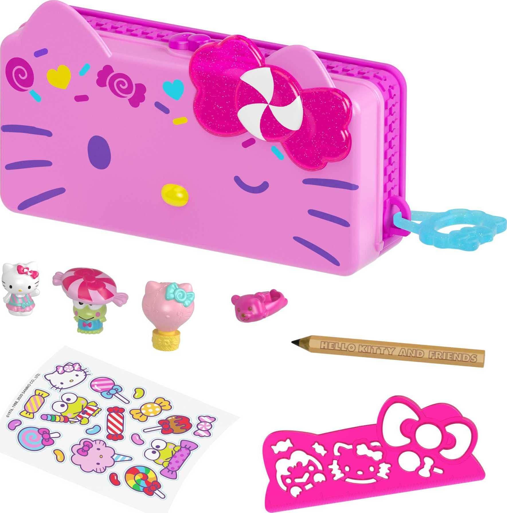 Sanrio Hello Kitty & Friends Candy Carnival Pencil Box Playset GVC39