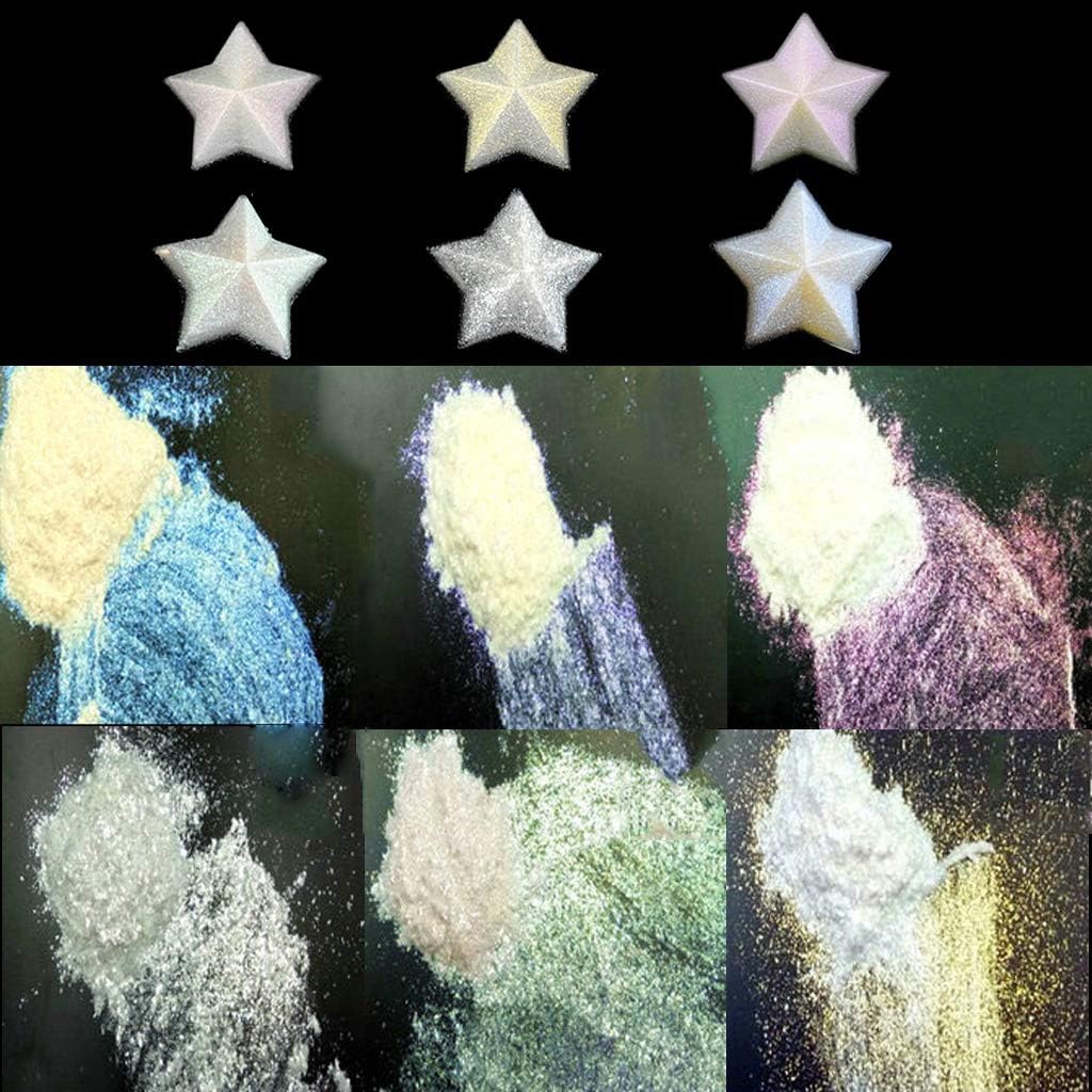 Mica Pearl Pigments Epoxy Resin Dye Polarized Powder Soap Colorant for Makeup Jewelry Making Supplies Pigment Powder for Lip Gloss