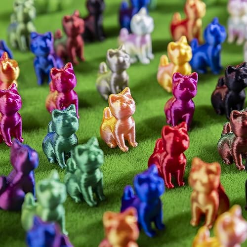 100pcs Mini 3D Printed Animals Tiny Animals Plastics Figures Miniature