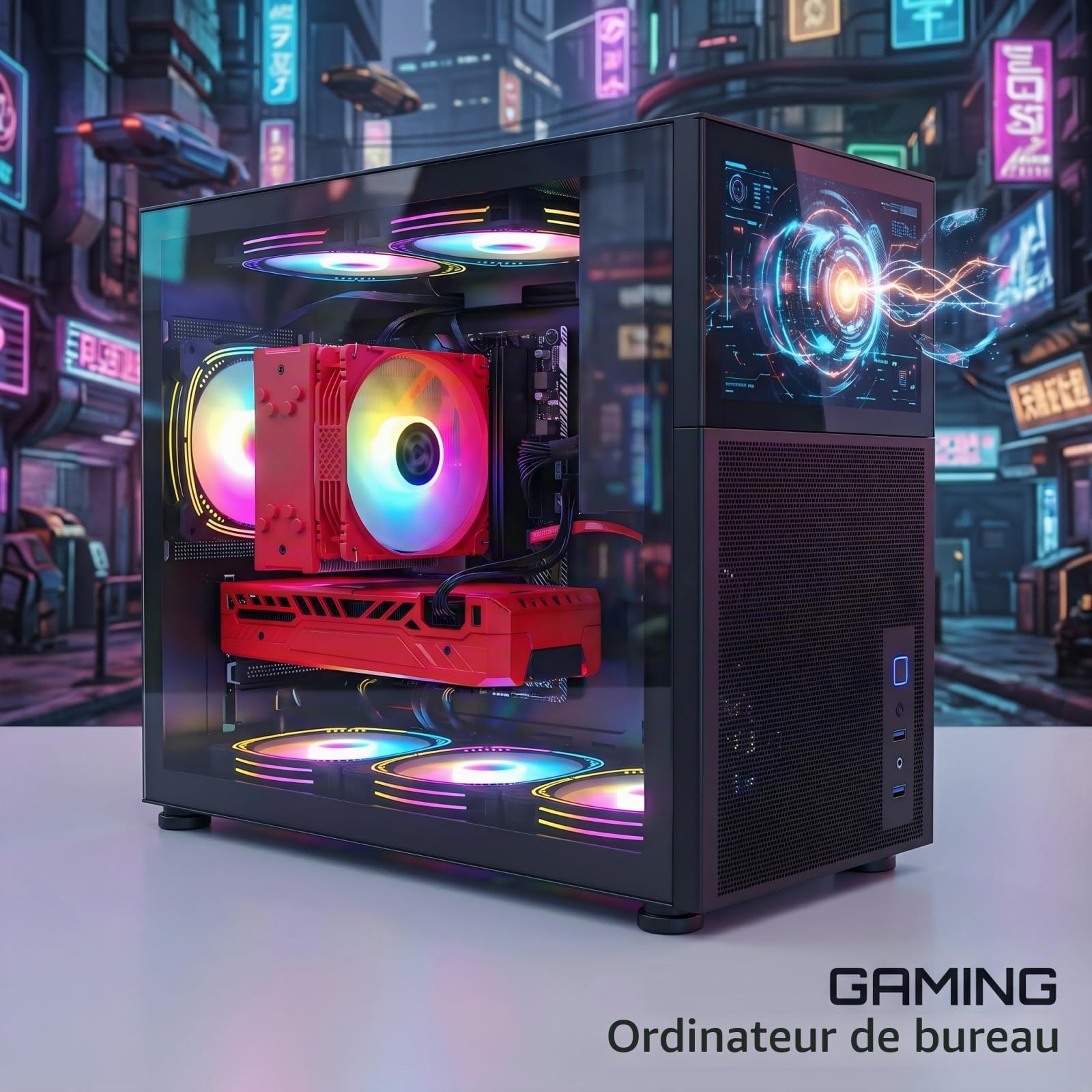 STGsivir PC Gamer Fixe, Core i7-11700KF, RTX 3060 12G, 32G DDR4, 2T SSD