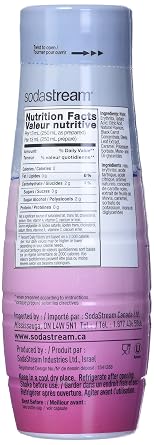 SodaStream Cranberry Raspberry Zero Calorie Syrup, 14.8 Fluid Ounce