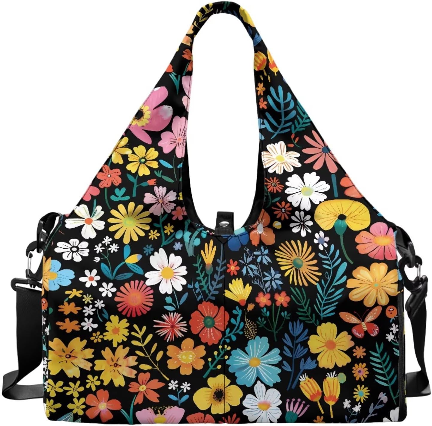 Yoga Mat Bag for Men Women Canvas Yoga Mat Carrier Take In Out Mat Easily for Beach Swim Bags Pool Sports Gym