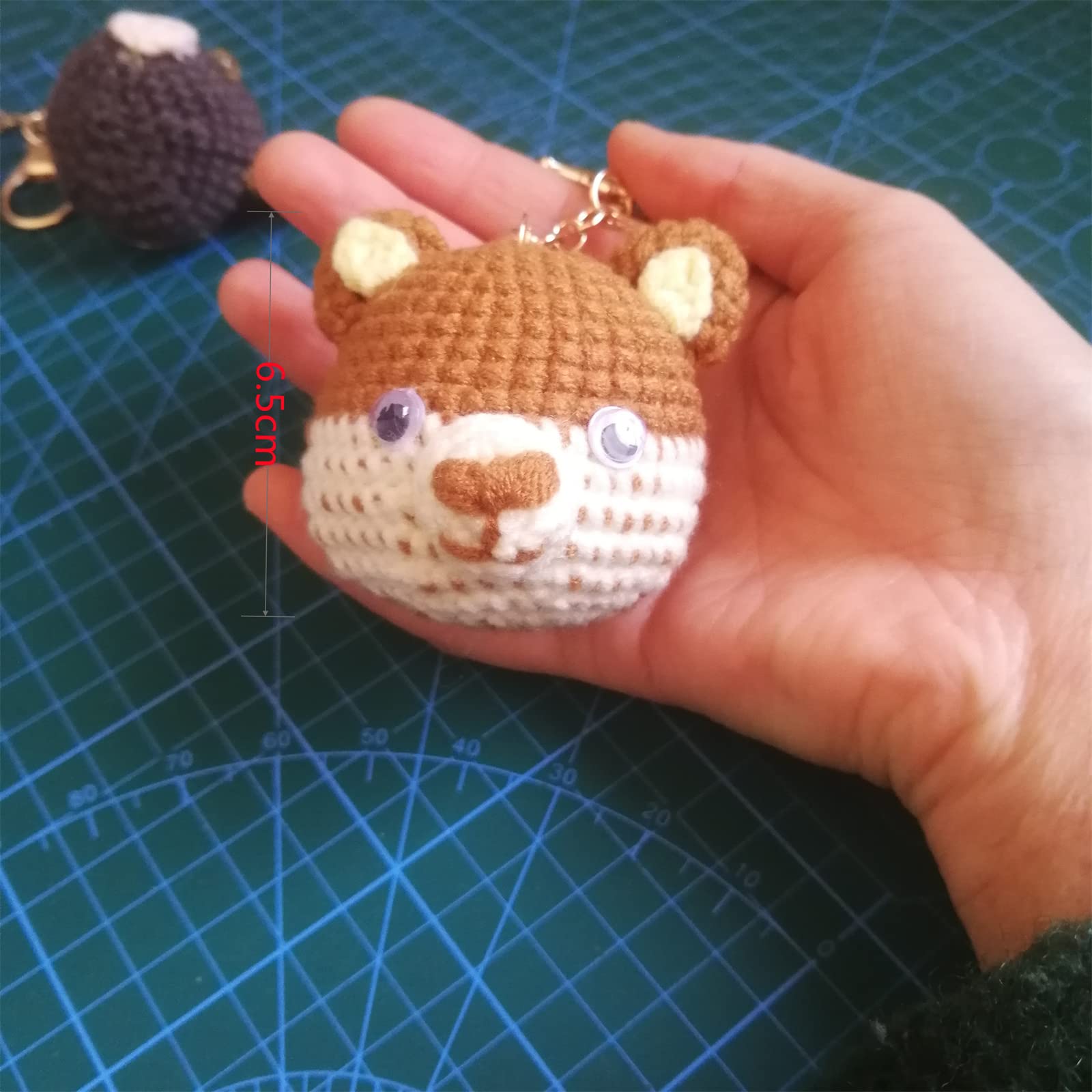 Anhänger Schlüsselbund Plüsches Nettes Anhänger Keychain-Geschenk