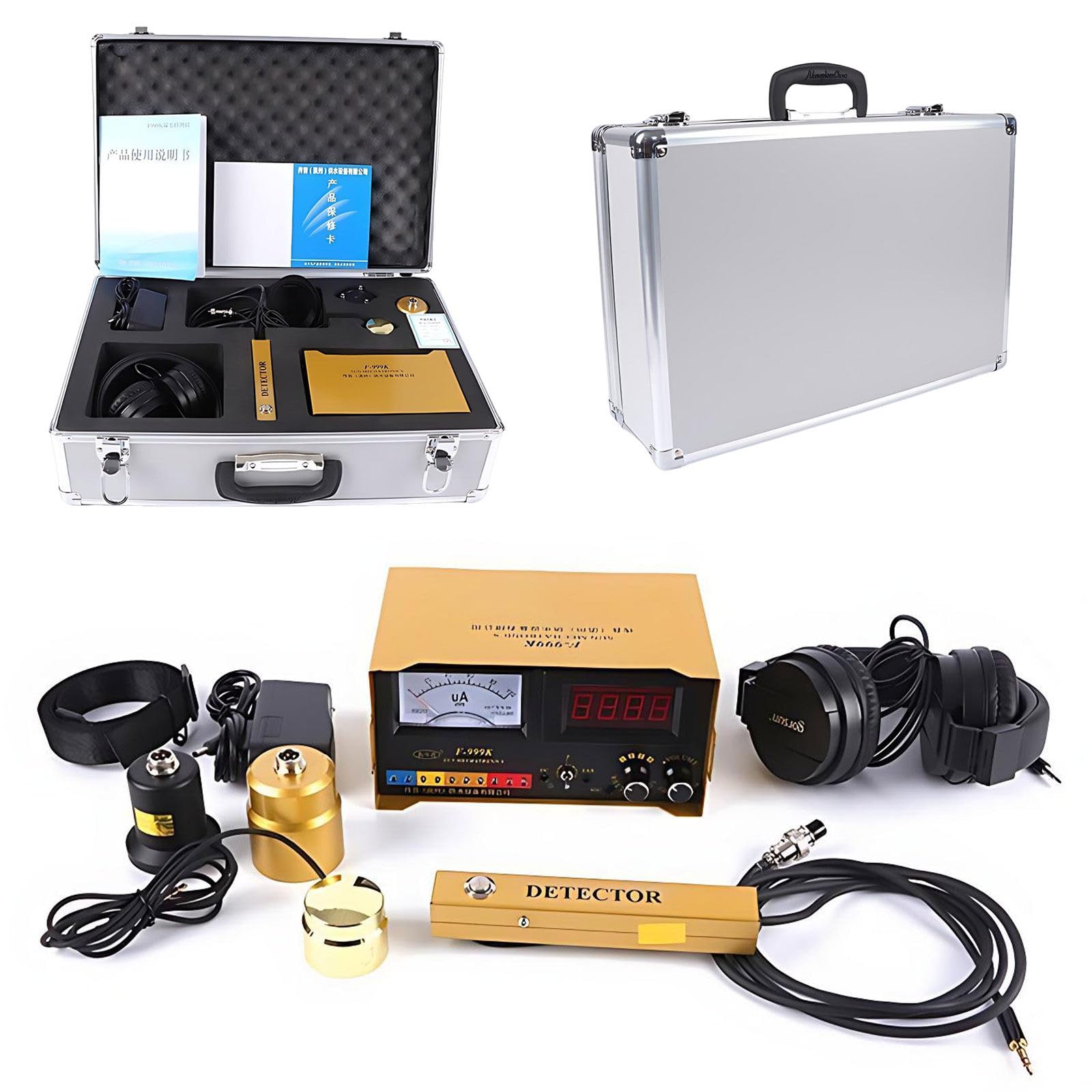 Water Leak Detector Kit, Adjustable Sensitivity, Noise-Canceling