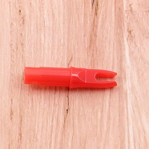 Miniatura 27 de SOPOGER 50 paquetes de flechas de tiro con arco – Insertos de flecha para flechas de carbono 0.244/0.244 in de plástico para bricolaje caza tiro