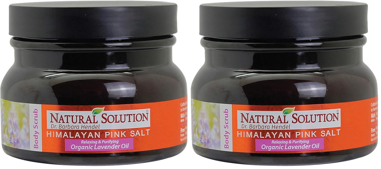 WBM Himalayan Salt Body Scrub with Organic Lavender Oil, Relaxing and Purifying Deep Cleansing – 12.3 oz (Pack of 2) WBM Himalayan Salt Body Scrub with Organic Lavender Oil, Relaxing and Purifying Deep Cleansing – 12.3 oz (Pack of 2)