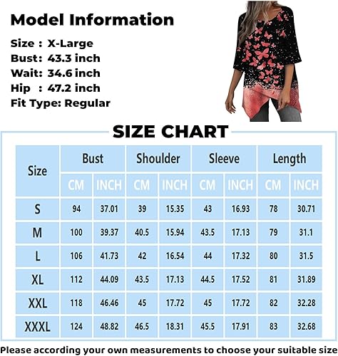 Miniatura 5 de Camisetas casuales de manga 34 para mujer, manga 34, manga 34, cuello redondo, mangas tres cuartos