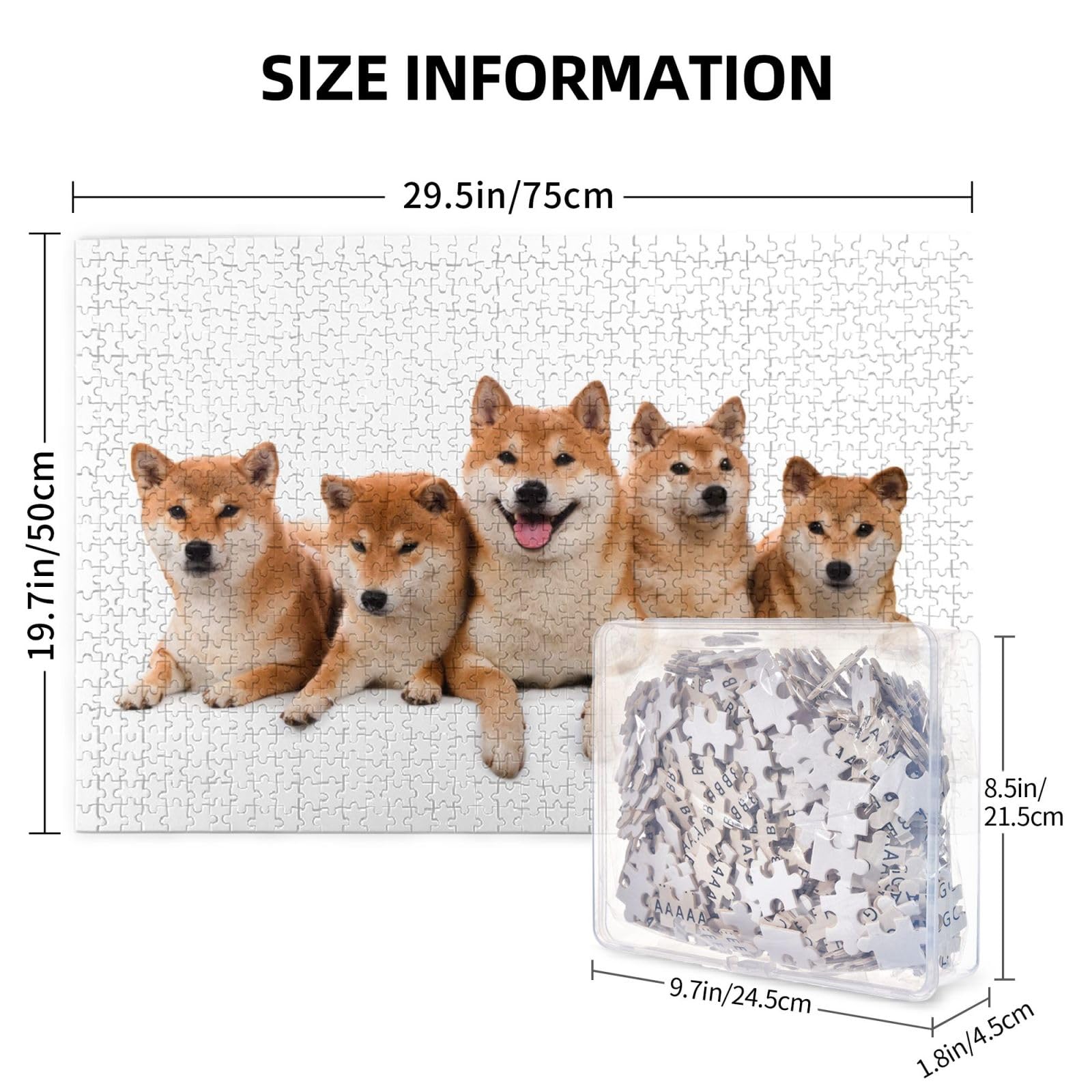 犬の10戒 ジグソーパズル 75x50cm 犬の10戒 ジグソーパズル 75x50cm
