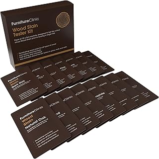 Furniture Clinic Wood Stain (Tester Kit) – Fast Drying, Highly Concentra...
