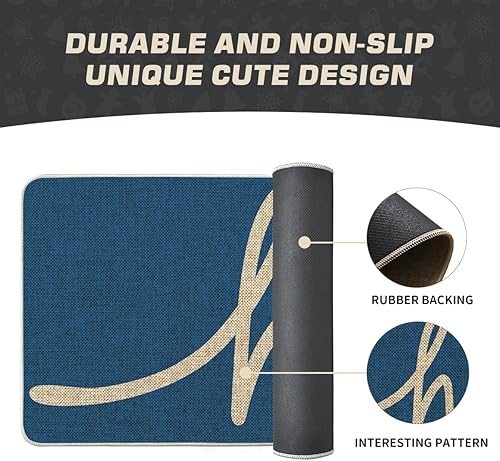 Miniatura 6 de Artoid Mode Felpudo de invierno de alta calidad, decoración del hogar, tapete de bajo perfil, tapete de bienvenida para puerta delantera, interior y