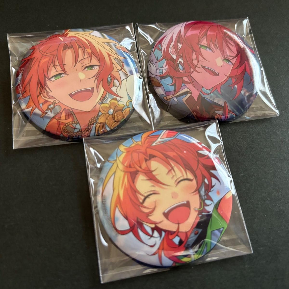 Amazon.co.jp: あんスタ あんスタ 月永レオ 缶バッジ 3点セット テーマ