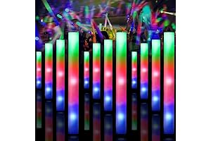 100PCS LED Party Foam Light Up Sticks
