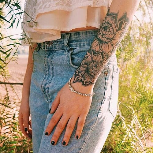 Miniatura 6 de Inkbox Tatuajes temporales - Tinta de sombreado a mano alzada, tatuaje semipermanente, un tatuaje de temperatura prémium fácil de larga duración,