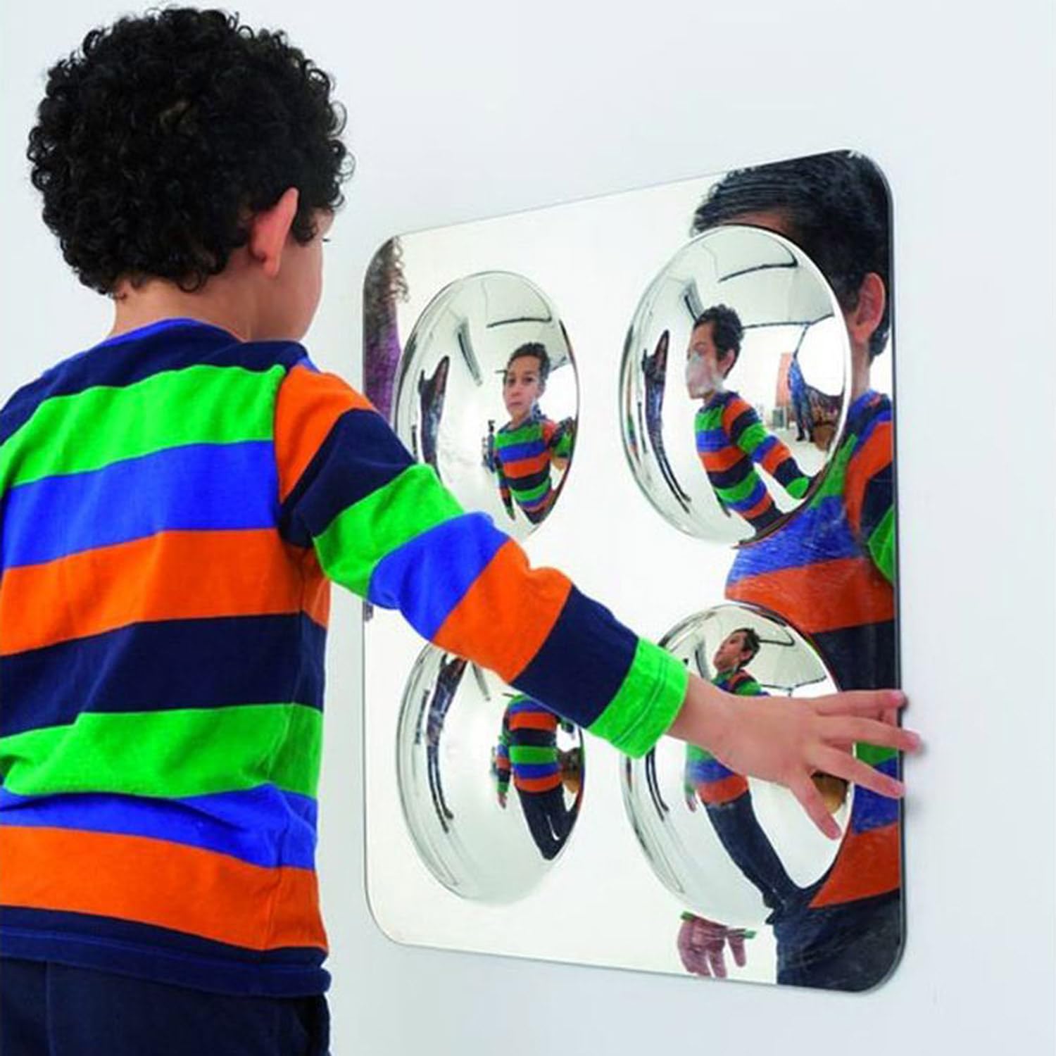 TickiT 72406 Large 4-Domed Acrylic Mirror Panel, one size