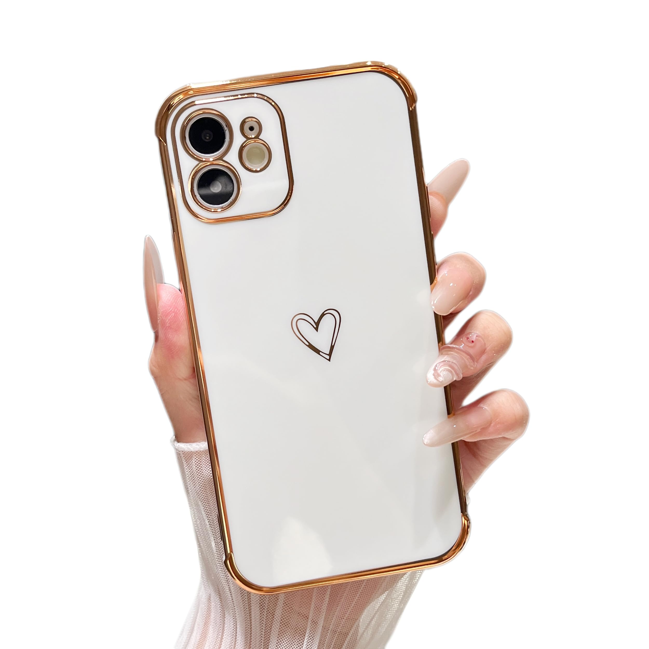 Coque iPhone 12 antichoc blanche protège objectif appareil - 8