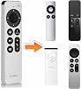 New Universal Replacement Remote Fit for Apple TV 4K/ Gen 1 2 3 4/ HD A2169 A1842 A1625 A1427 A1469 A1378 A1218 with TV Control Function (2024 Updated)