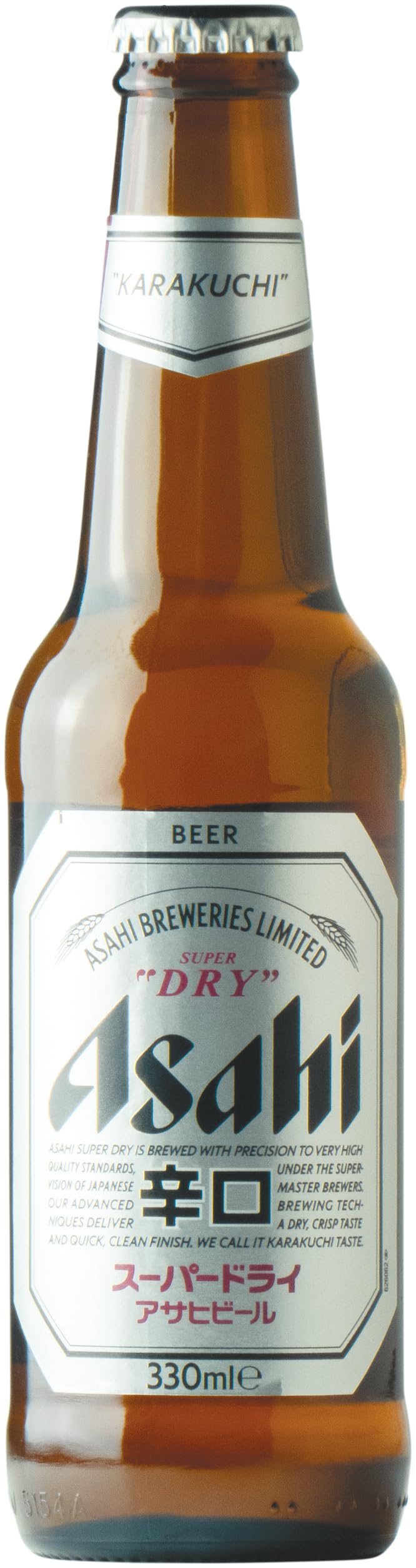 ASAHI Bier, 5,0% vol, (10,9 Grad Plato) - 24 x 330 ml