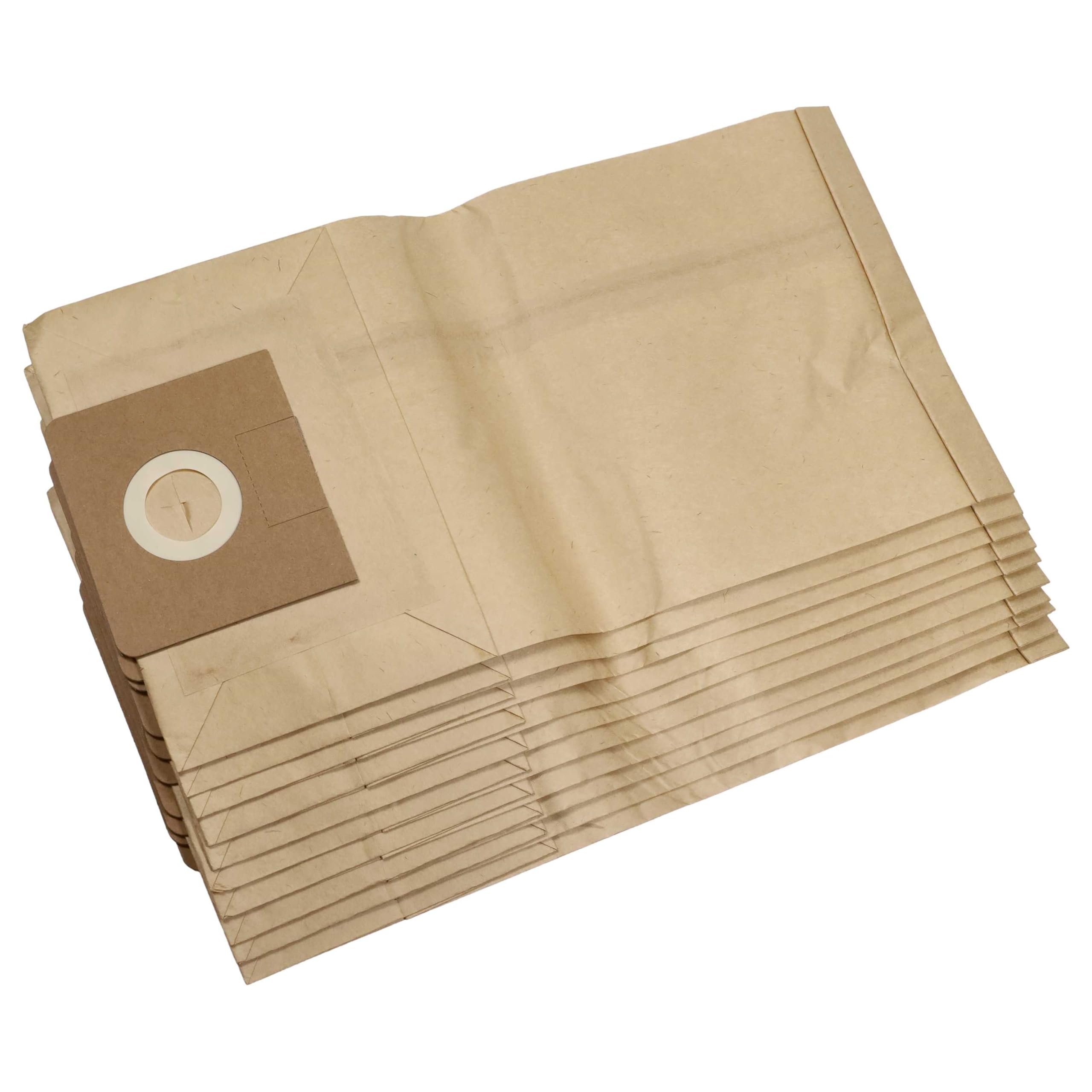 vhbw 10 sacchetto carta compatibile con aspirapolvere aspiraliquidi Kärcher NTZ 361 Eco/TE, WD 4.000 - WD 4.999, WD 5.000 - WD 5.999, Xpert NT 360