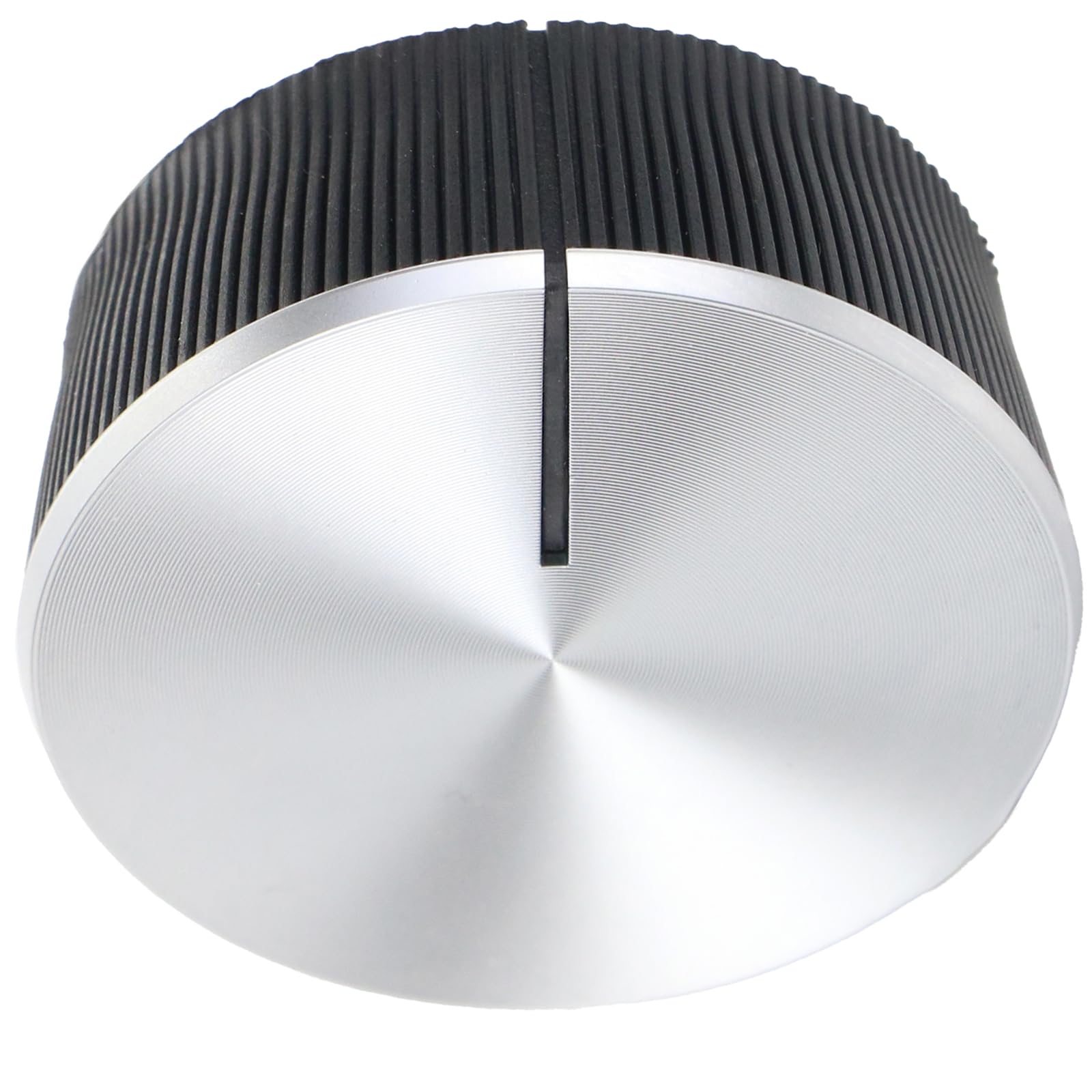 SPARES2GO Control Knob For Lamona Gas Burner Hob LAM1006 7754786357 TA10801 7754786324 (Silver/Black)