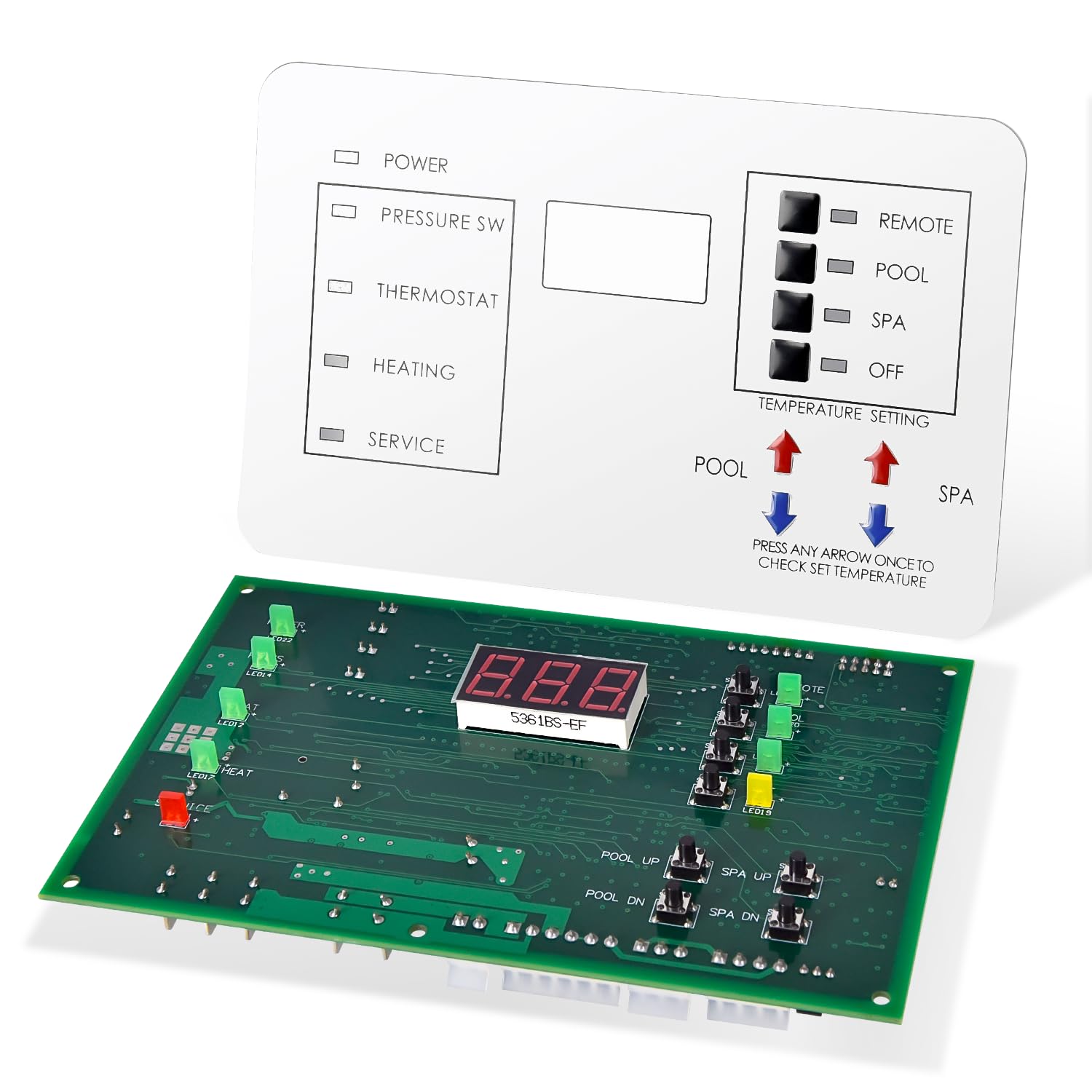 Circuit imprimé 472100 Pentair MiniMax NT LN 200 250 300 400 avec clavier