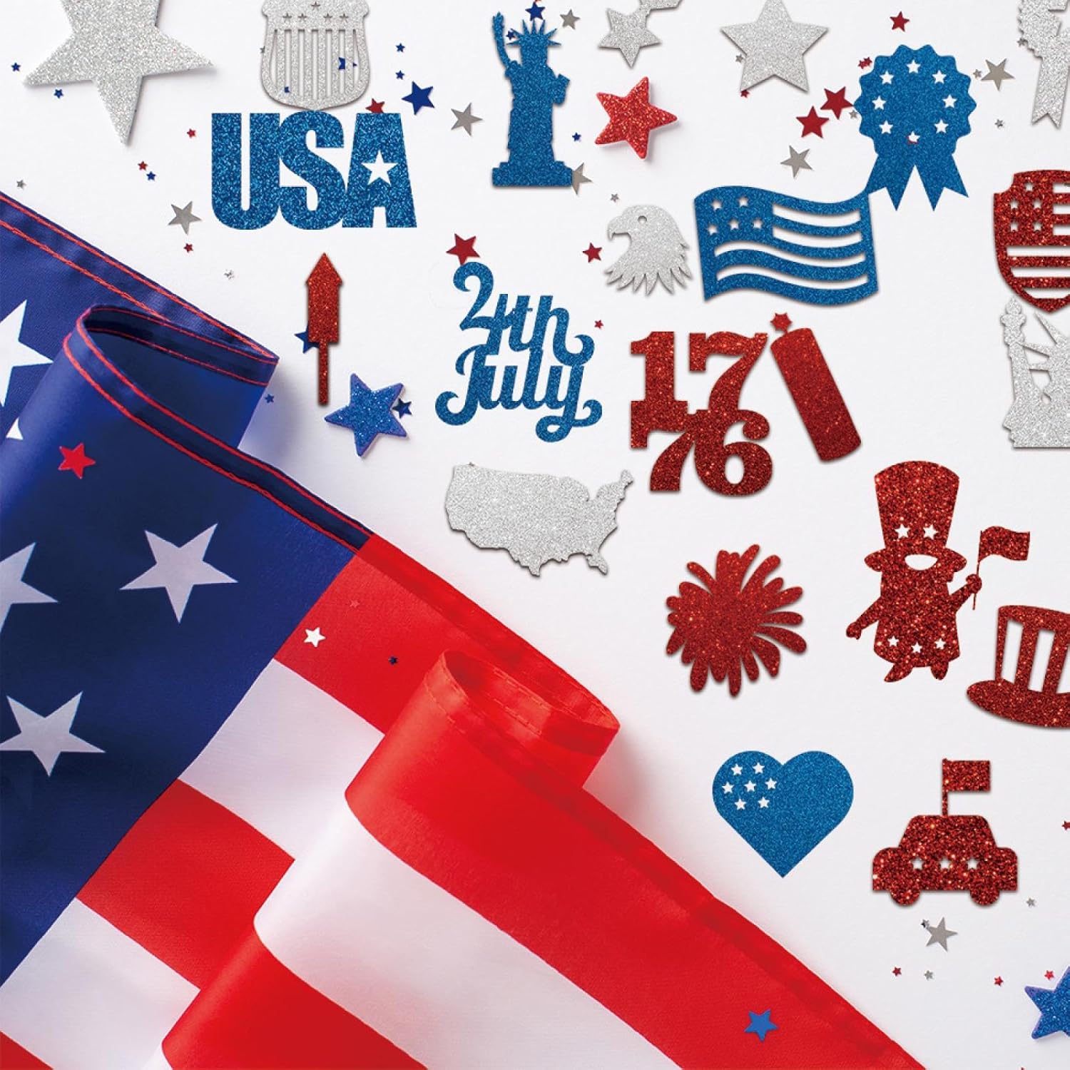 Decorative confetti glitter paper toss holiday gifts, party celebration party supplies