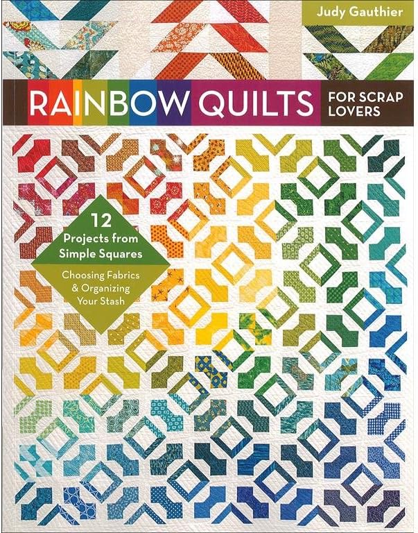 C&T Publishing C&T Rainbow Quilts for Scrap Lovers Bk RainbowQuiltsforScrapLovers Back