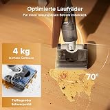roborock F25 GT Gen2 Set Aspirateur Laveur,Complete Nettoyeur de Sol 20 kPa,Aspirateur sans Fil Autonettoyage à Haute température de 90 °C, inclinable à 180° Nettoyage Deux Bords - 8