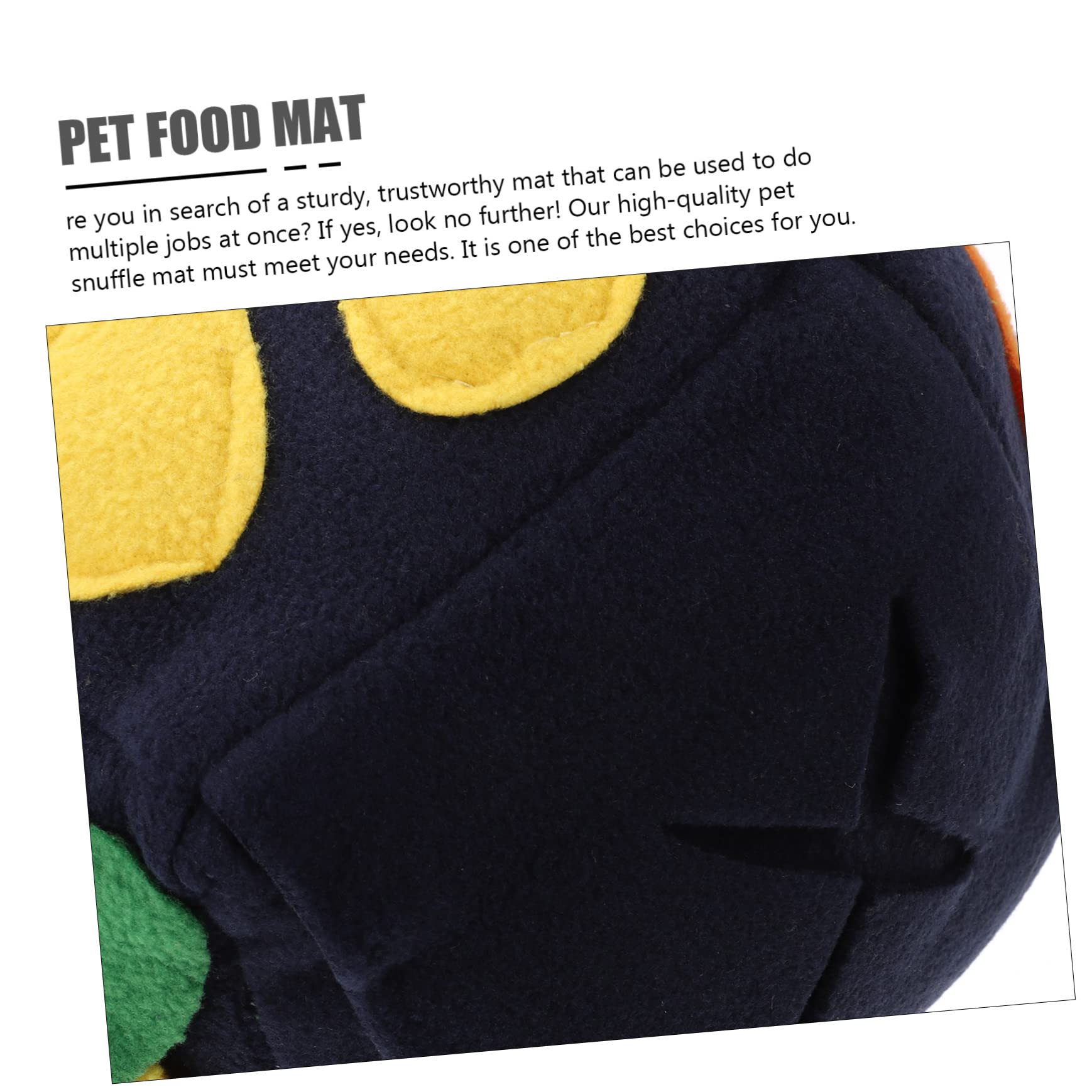 FOMIYES 3piezas Pelota De Forraje para Juguete Interactivo Alfombrilla para Oler Dispensador De Comida para Cachorros y Retro