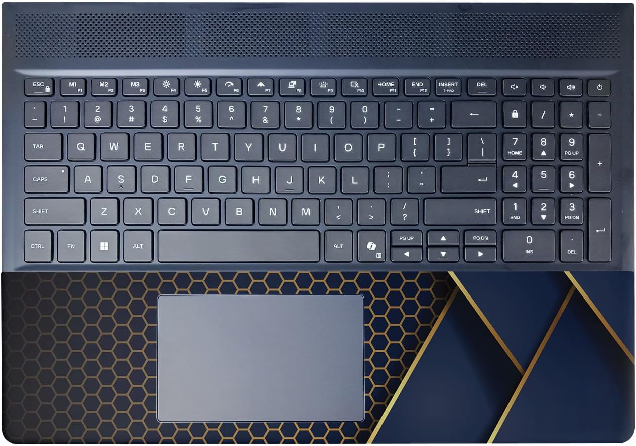 Laptop Skin Compatible with Alienware 16/16X Aurora (2025) - Modern Hex - Premium 3M Vinyl Protective Wrap Decal Cover - Easy to Apply | Crafted in The USA by MightySkins