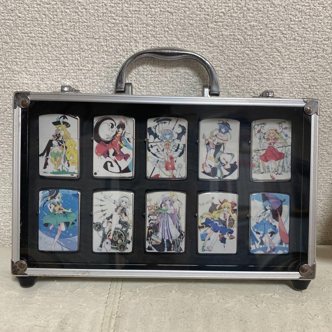 Amazon.co.jp: 東方project 美少女 オイルライター セット zippo 