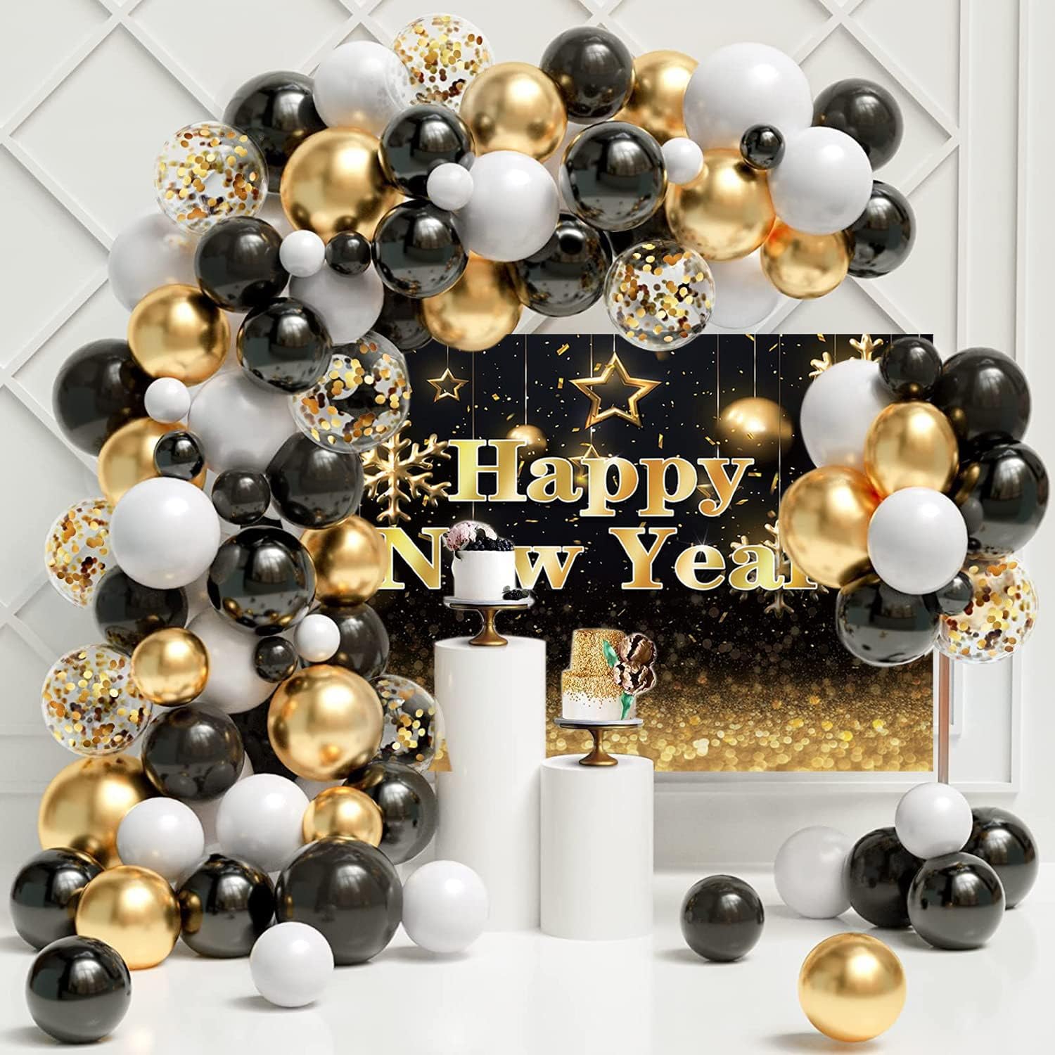New Years Eve Party Supplies 2023, 85PCS Happy New Year