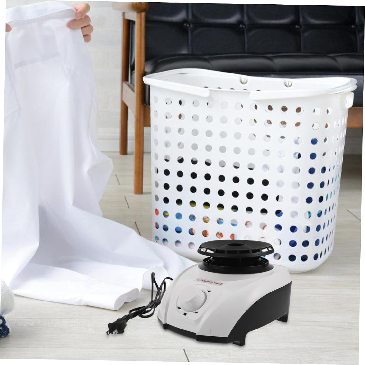 Portable Clothes Dryer Machine 1200w Quiet Home Drying