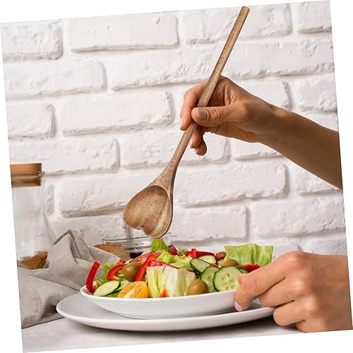 Miniatura 5 de Cabilock Cuchara en forma de corazón resistente al desgaste para postres elegante utensilio para fiestas y pícnics diseño ergonómico para uso cómodo