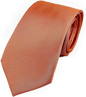 Burnt Orange Necktie - Orange Necktie - Pumpkin Necktie - Burnt Sienna Necktie - Rust Necktie - Autumn Necktie - Fall Necktie - Orange Groomsmen Tie - Fall Wedding Necktie
