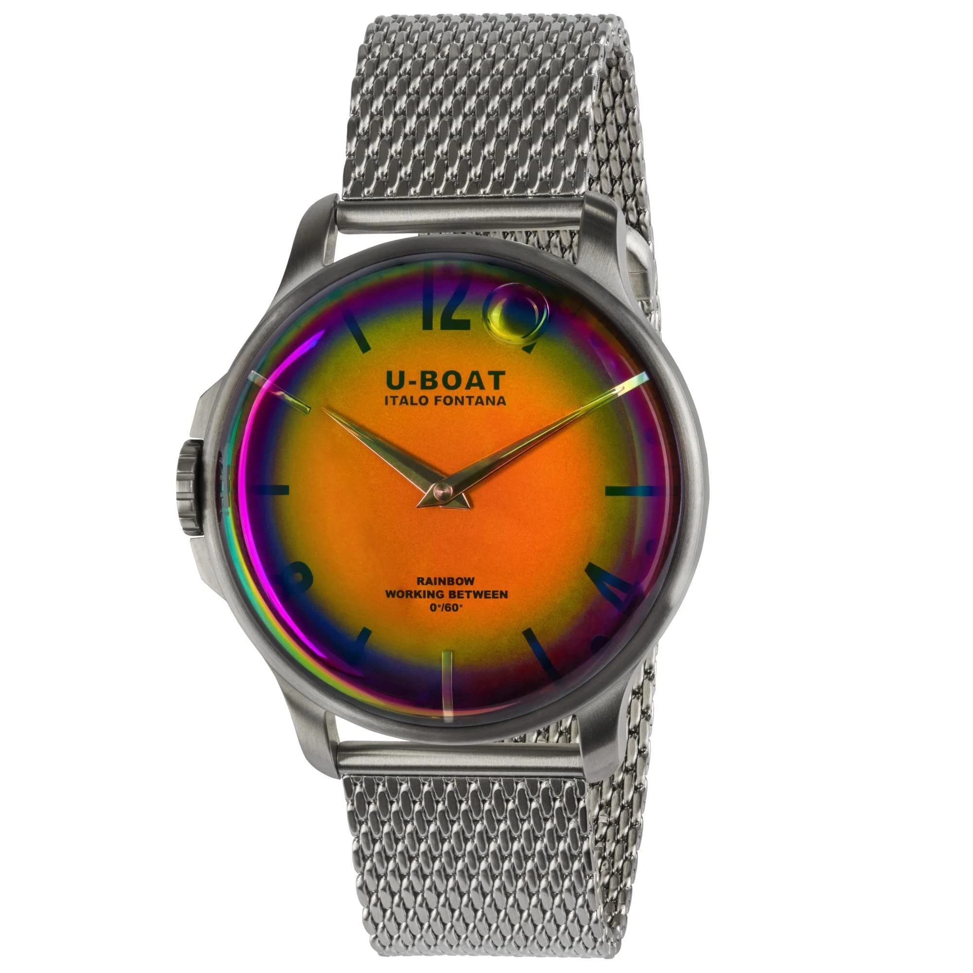 U-Boat Rainbow 44 SS Watch 8469/MT