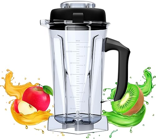 Para jarra licuadora vitamix, jarra de repuesto para vitamix, contenedor de vitamix 64 oz 5200 5000 5500 6300 7500 A2300 Pro200 500 750 Vita-Prep