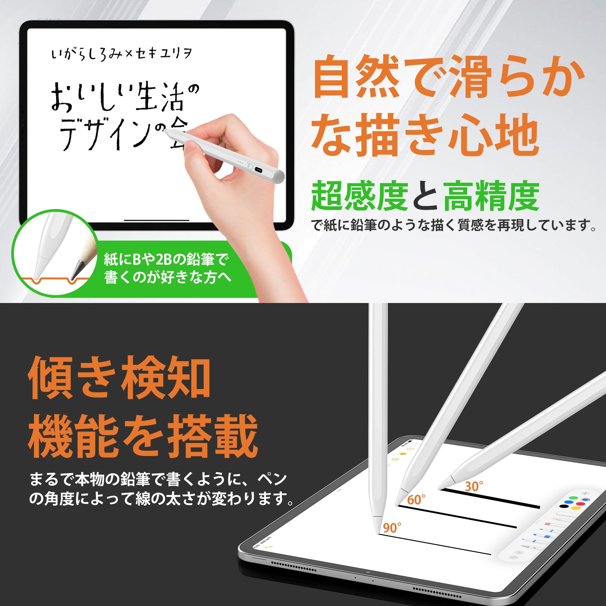 RICQD iPad用ペン 2018-2024年iPad対応 【公式通販】