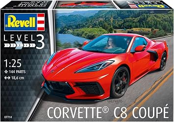 Revell Corvette C8 Coupé Oyuncak Araba Maket