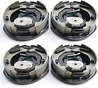 LIBRA 10" x 2-1/4" Electric Trailer Brake Assemblies 2 Pairs (2 Left + 2 Right) for 3,500 lb Axles - Easy Install OE Replacement