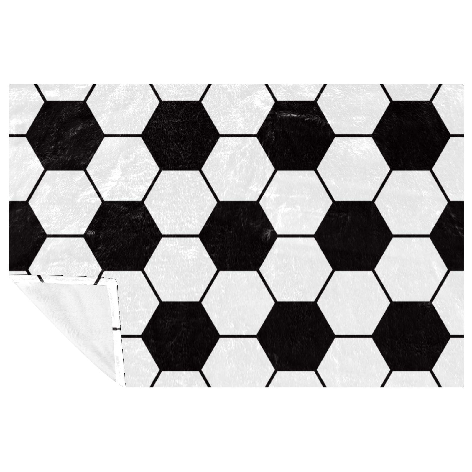 Couverture football cadeau idéal pour chambre d'enfant et ado