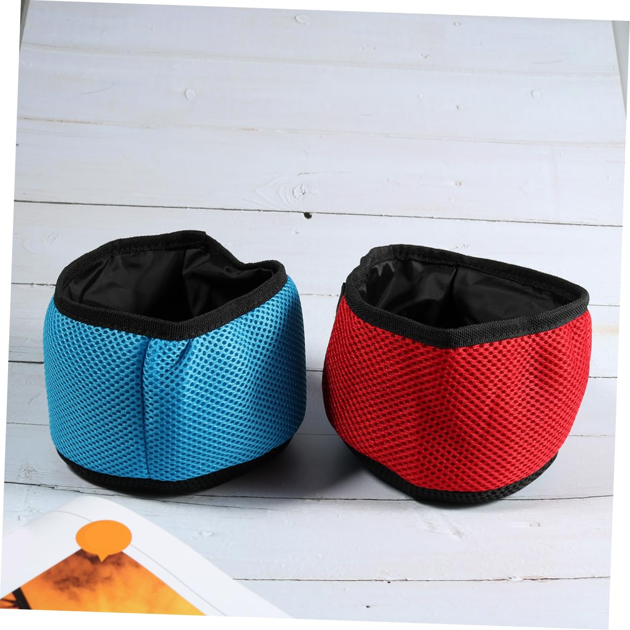 Toddmomy Dog Water Bowl Portable Mesh Feeder Travel Dog Food and Water Bowl Supplies