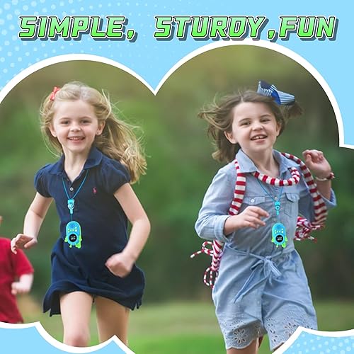 Miniatura 3 de Walkie Talkies para niños al aire libre, comunicación clara de hasta 10,000 pies, pantalla LCD y linterna, IPX5 impermeable, perfecto para