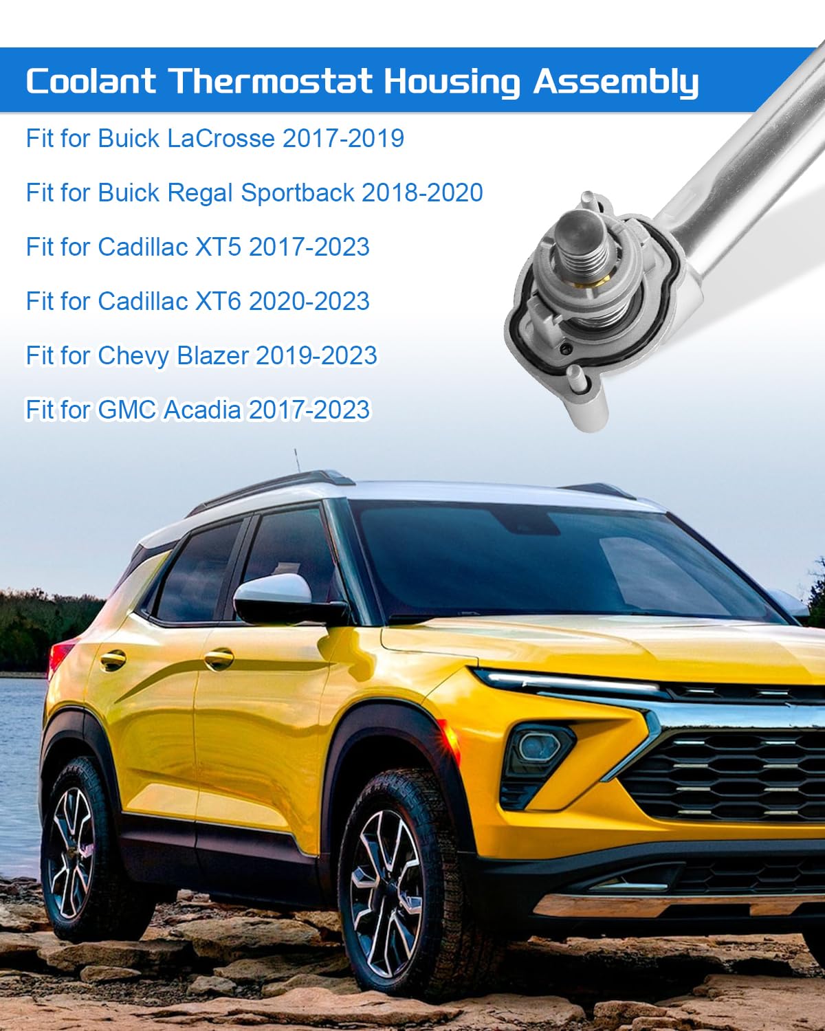 2017 Cadillac Xt5 Thermostat Replacement