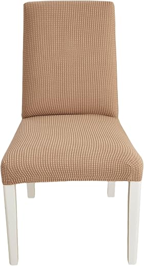 EBETA 6 Pezzi coprisedie con Schienale, Elasticizzato Copertura della Sedia, Copertura Fodera,...