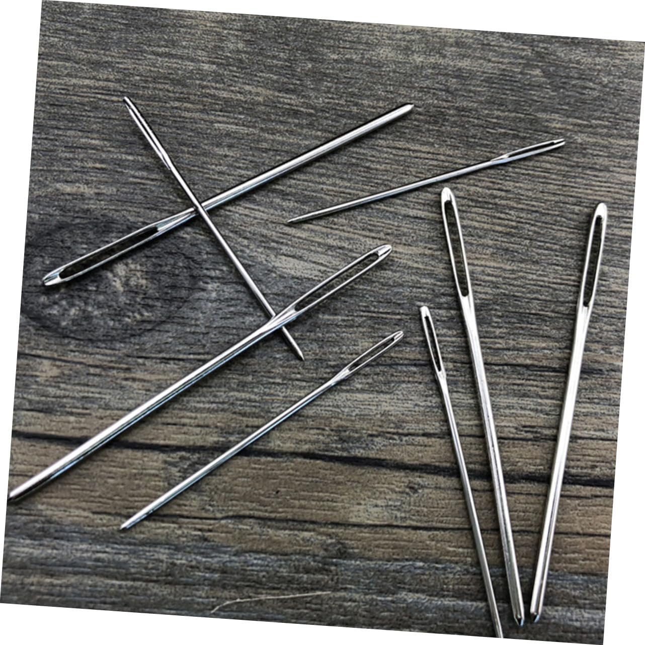 CORHAD DIY Needles Set Large Eye Sewing Needles for Handmade Craft Lightweight Portable for Knitters