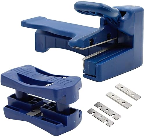 Luomorgo 2 Pcs Edge Banding Trimmer & Handle Edge Trimmer,