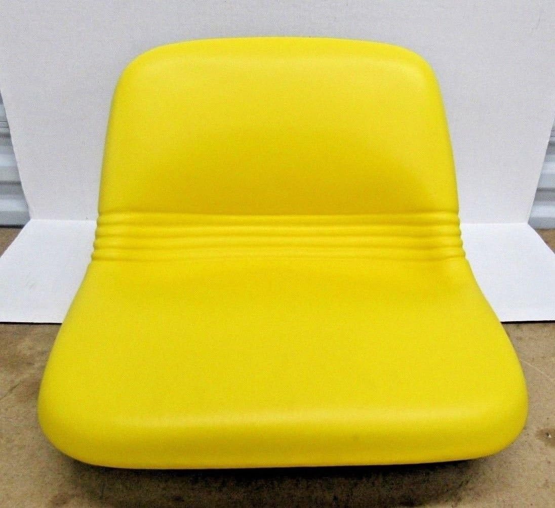Pro Parts Place REPLACEMENT SEAT COMPATIBLE WITH JOHN DEERE LAWN MOWER YELLOW DRIVER SIDE VINYL